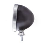 7" Black Dietz Style Headlight Housing & Chrome Rim Only and 34222 Pigtail (Pair) - Image 3