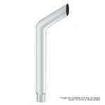 7" Bull Reduce To 5" OD Bottom Exhaust - 60" L