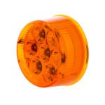 7 LED 2" Round Light (Clearance/Marker) - Amber LED/Amber Lens (Bulk) - Image 2