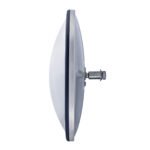 8-1/2" 430 Stainless Steel 150R Convex Mirror - Image 2