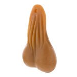 8-1/4" Tall Large Low-Hanging Rubber Balls - Tan - Image 2