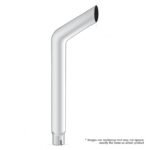 8" Bull Reduce To 5" ID Bottom Exhaust - 108" L
