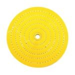 8" Yellow Treated Muslin Buff - 5/8" Arbor