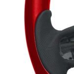 18" YourGrip Wood Candy Color Steering Wheel For 2012-2021 Peterbilt 579 & 2013-2021 Kenworth T680-Candy Red - Image 6