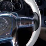 18" YourGrip Wood Candy Color Steering Wheel For 2012-2021 Peterbilt 579 & 2013-2021 Kenworth T680-Pearl White - Image 6