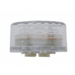9 LED 2" Auxiliary Light - Blue LED/Clear Lens (Bulk) - Image 3