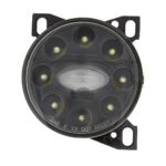 9 LED Projector Fog Light With LED Position Lights For Peterbilt 579/587 & Kenworth T660 - Black - Image 3