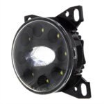 9 LED Projector Fog Light With LED Position Lights For Peterbilt 579/587 & Kenworth T660 - Black - Image 5