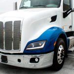 9 LED Projector Fog Light With LED Position Lights For Peterbilt 579/587 & Kenworth T660 - Black - Image 9