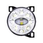9 LED Projector Fog Light With LED Position Lights For Peterbilt 579/587 & Kenworth T660 - Chrome - Image 2