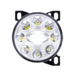 9 LED Projector Fog Light With LED Position Lights For Peterbilt 579/587 & Kenworth T660 - Chrome - Image 3