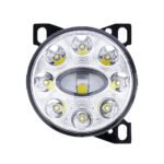 9 LED Projector Fog Light With LED Position Lights For Peterbilt 579/587 & Kenworth T660 - Chrome - Image 4