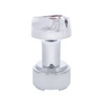Ace of Spades Thread-On Shift Knob & Adapter For Eaton Fuller Style 9/10 Shifter - Chrome - Image 2