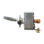 All Metal Heavy Duty Toggle w/ 2 Screw Terminals 50 Amp 12V S.P.S.T. On/Off 1 Pc.