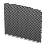 Aluminum Billet Style Grille Insert With Horizontal Bars For Peterbilt 389