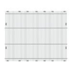 Aluminum Billet Style Grille Insert With Vertical Bars For Peterbilt 379 Extended Hood