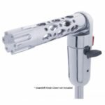 Austin Style Gun Cylinder Gearshift Knob With 13/15/18 Speed Adapter - Chrome/Horizontal - Image 2