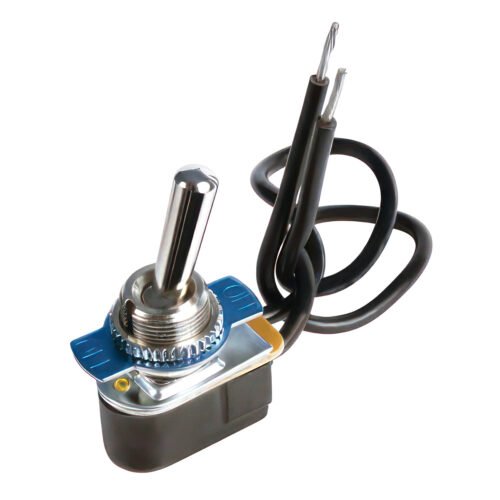 Bakelight Toggle w/ 2 Screw Terminals 15 Amp 12V S.P.S.T. On/Off 1 Pc.