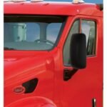 Black Heated Mirror Assembly For Peterbilt 387/587 & Kenworth T2000/T700 - Driver - Image 3
