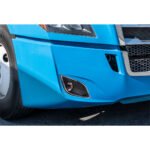 Black High Power LED Fog Light For 2018-2024 Freightliner Cascadia - Passenger - Image 4