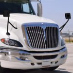 Black Hood Mirror Assembly For 2006-2017 International Prostar - Passenger - Image 4
