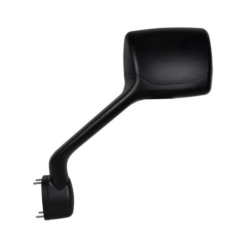 Black Hood Mirror For 2013-2021 Kenworth T680 & 2012-2021 Peterbilt 579-Driver