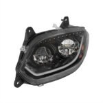 Black LED 86 Headlight For 2018-2024 International LT Truck - Driver - Image 5