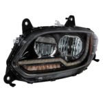 Black LED Headlight For 2018-2024 International LT Truck - Driver side - Image 3