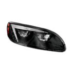 Black LED Headlight For Peterbilt 386 (2005-2015) & 387 (1999-2010) - Passenger - Image 4