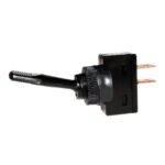 Black Non-Illum Toggle 20 Amp 12V S.P.S.T. On/Off 1 Pc.