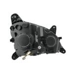 Black Projection Headlight With LED Position & Sequential Signal For 2012-2021 Peterbilt 579- Driver - Image 5