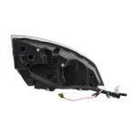 Black Quad-LED Headlight With LED DRL & Seq. Signal For 2018-2024 Freightliner Cascadia - Driver - Image 5