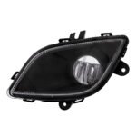 Black Single LED Fog Light For 2018-2024 Freightliner Cascadia - Driver - Competition Series - Image 2