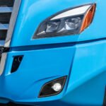 Black Single LED Fog Light For 2018-2024 Freightliner Cascadia - Driver - Competition Series - Image 5