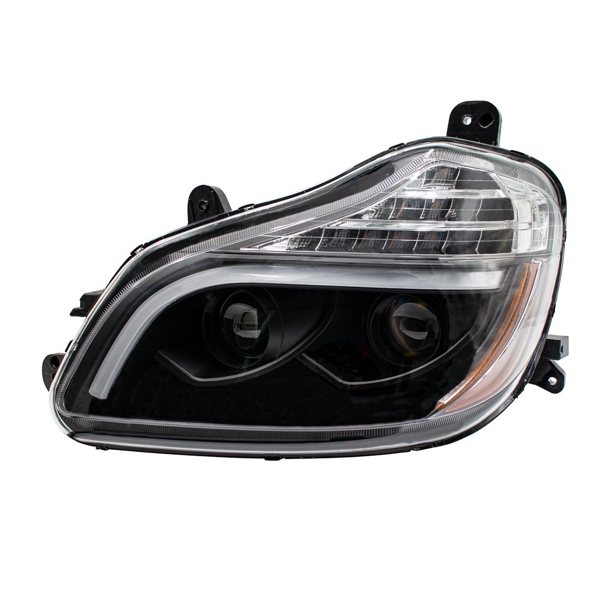 Blackout-8-LED-Projection-Headlight-For-2013-2021-Kenworth-T680-Driver-1 Blackout 8 LED Projection Headlight For 2013-2021 Kenworth T680-Driver - Image 2