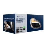 Blackout 8 LED Projection Headlight For 2013-2021 Kenworth T680-Passenger - Image 7