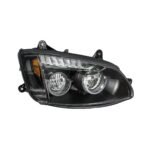 Blackout Full LED Headlight For 2008-2017 Kenworth T660-Passenger - Image 2