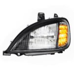Blackout LED Headlight For 2001-2020 Freightliner Columbia - Driver - Image 3
