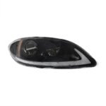 Blackout LED Headlight With LED Light Bar & Turn Signal For 2006-2017 International Prostar-Passenger - Image 4