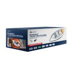 Blackout LED Headlight With LED Light Bar & Turn Signal For 2006-2017 International Prostar-Passenger - Image 7