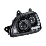 Blackout Projection Headlight Assembly For 2008-2017 Kenworth T660 - Driver - Image 4