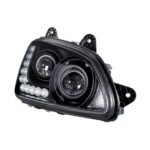 Blackout Projection Headlight Assembly For 2008-2017 Kenworth T660 - Passenger - Image 4
