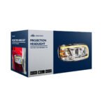 Blackout Projection Headlight With LED Turn Signal & Light Bar For 2008-2024 Peterbilt 389-Driver - Image 9