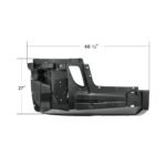 Bumper Reinforcement With Wheel Aero Trim Holes For 2018-2024 Freightliner Cascadia - Passenger - Image 6