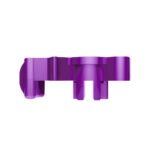 Candy Color Plastic Splitter Button For Eaton Fuller 13 Speed Shifter-Candy Purple - Image 3