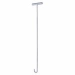 Chrome 31" Long Fifth Wheel Pin Puller, J-Hook (Each) - Image 2