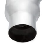 Chrome 58 Degree Angled Exhaust Elbow For Peterbilt 379 - 8" OD To 5" OD - Image 2