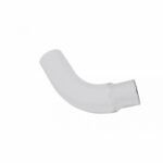 Chrome 68 Degree Angled Exhaust Elbow For Peterbilt 359 - Reduce 6" OD To 5" OD