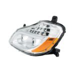 Chrome 8 LED Projection Headlight For 2013-2021 Kenworth T680-Driver - Image 6
