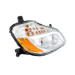 Chrome 8 LED Projection Headlight For 2013-2021 Kenworth T680-Passenger - Image 5
